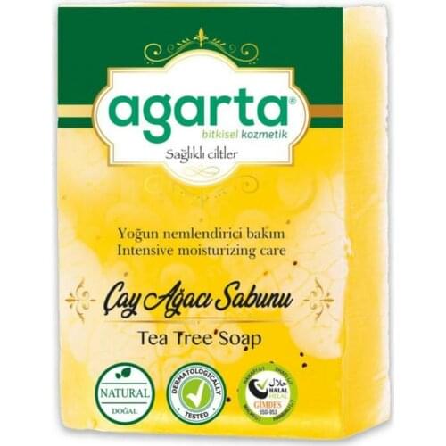 Agarta Doğal El Yapımı Çay Ağacı Sabunu 150 gr