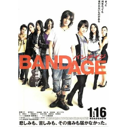 Bandage Japan movie Art print Silk poster Home Wall Decor
