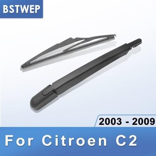 BSTWEP Rear Wiper & Arm for Citroen C2 2003 2004 2005 2006 2007 2008 2009