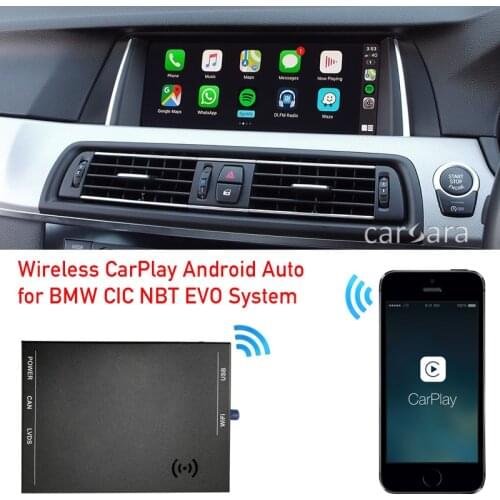 F01 F02 F03 F04 apple wireless carplay box android auto interface add-on module for 7 series car radio display with CIC system