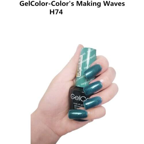 H74 This Colors Making Waves 15ml UV LED Gel Polish Vernis Permanent Lasting Shine opies Nail Art (need lamp dry)