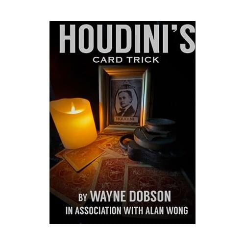 Houdinis Card Trick By Wayne Magic Tricks Gimmick Prop Magician Accessories Close Up Stage Illusion Mentalism Funny Card Magie