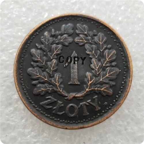 Type #2_1928-POLAND 1-ZLOTY COPY commemorative coins-replica coins medal coins collectibles
