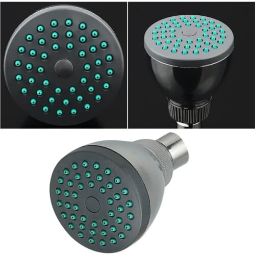 1PC Round Pressure Booster Nontoxic Durable Pratical Shower Nozzle Shower Head Shower Top Nozzle