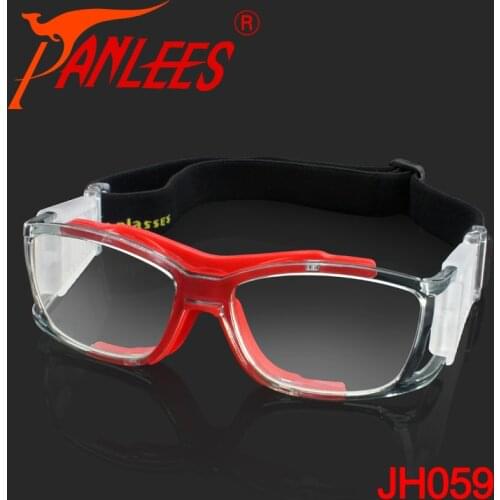 Hot Sales Panlees Super Light Foldable Prescription Soccer Glasses Sports Basketball Goggles Football Glasses For Adult