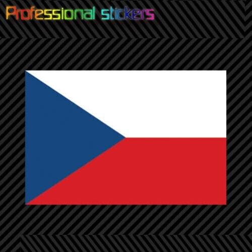 Czech Republic Flag Sticker Die Cut Vinyl Czechia Stickers for Cars, Bicycles, Laptops, Motos