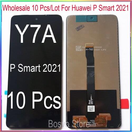 Wholesale 10 Pcs/Lot for Huawei P Smart 2021 LCD screen display with touch with frame assembly