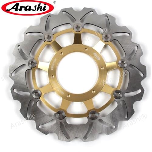 Arashi CNC Floating Front Brake Disc Brake Rotors Disk For HONDA CBR250R / ABS CBR R 250 2011 2012 2013 2014 2015 2016 2017