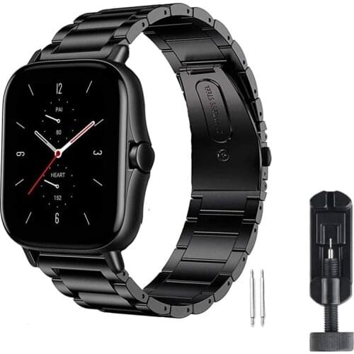 22mm Watch Strap For Amazfit Gtr 2/GTS 2/Bip Lite 47mm 42mm Watchband For Amazfit Bip Gts2 Mini Bracelet For Amazfit Stratos 3