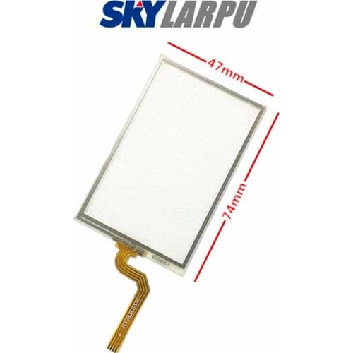 Original 3"Inch Touchscreen for Garmin Alpha 100 Hound Tracker Handheld GPS Touch Screen Digitizer Panel Glass 74mm*47mm
