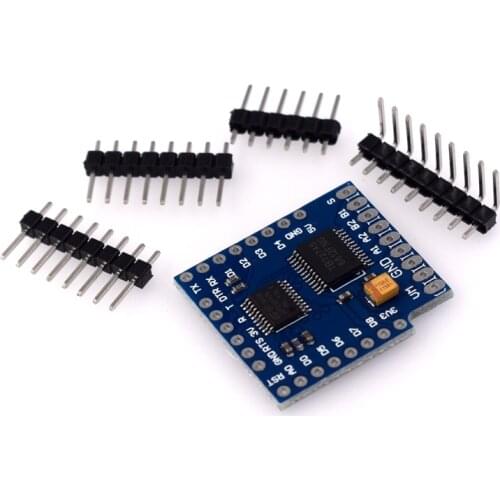 1Set Motor Shield for WeMos D1 Mini TB6612FNG Wemos I2C Dual Motor Driver Shield Driving Module With Serial Pot