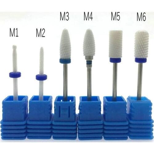 Nail Polishing Head Removal Nail Polishing Bit Accessories Ceramic Grinding Head Polishing Medium Polishing Nail Tool Electrical