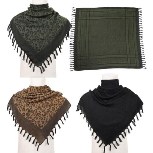 Tactical Hunting Scarf Outdoor Shemagh Arab Keffiyeh Desert Military Neck Scarf
