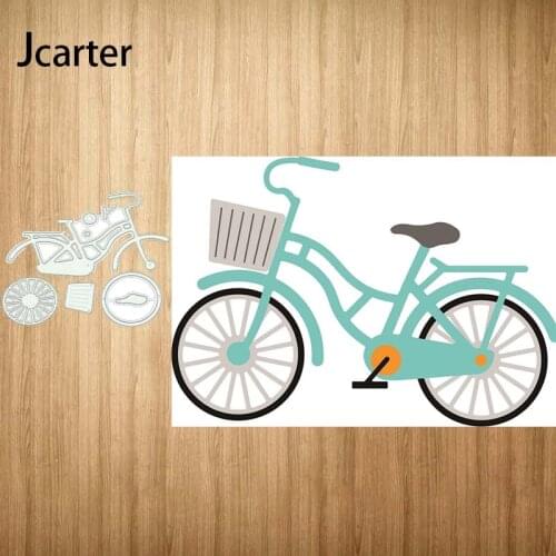 Bicycle Frame Metal Cutting Dies Craft Stencil for Scrapbooking Handmade Tools Make Album Paper Model Punch Blade Decor Template