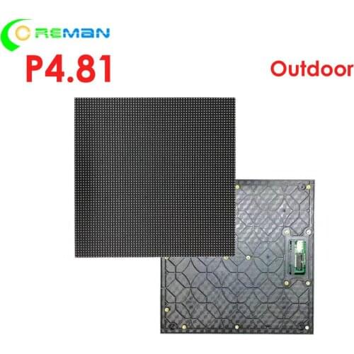 Aliexpress Argentina p4.81 outdoor led screen module outdoor 4m x 3m led rental display accessories led cabinet led controller