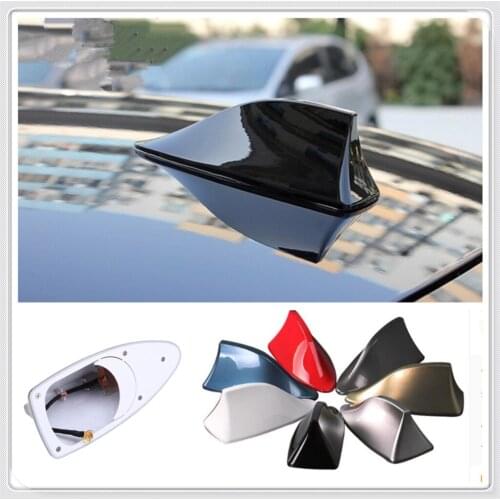 Car styling Shark Fin Antenna Auto Radio Signal Aerial Roof Antennas for Porsche 918 Cayman Boxster 919 718 GT3