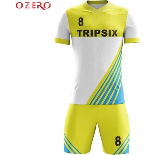 Design Adults No Brand Red Black Soccer Uniform Jersey Online