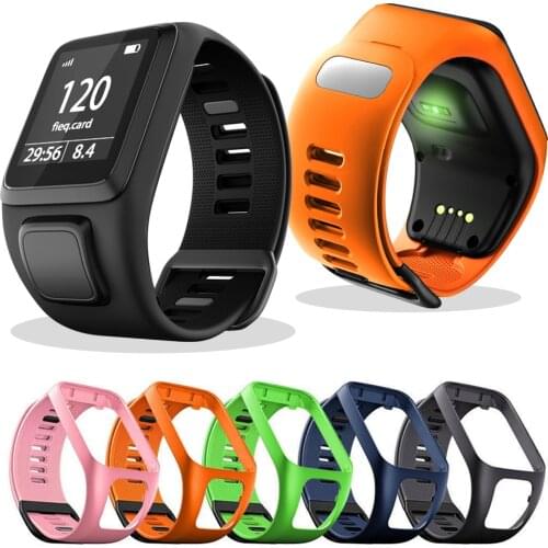 For TomTom Runner 2 3 spark plug 3 GPS 3 sports replacement wrist band Tom 2 3 series silicone smart watch accessories bracelet
