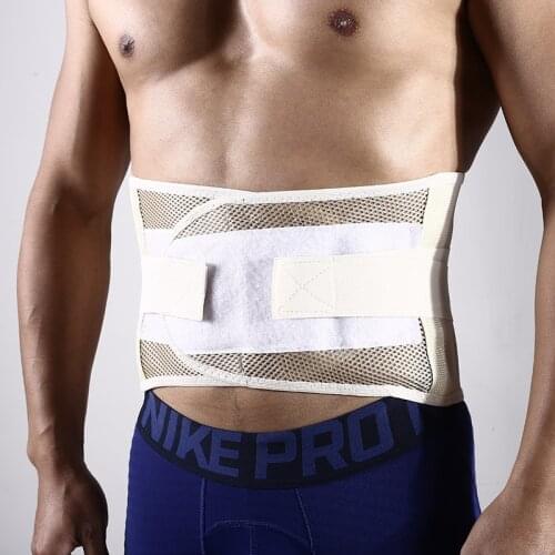 CHAOBA 1PCS Lumbar Support Waist Pain Back Injury Supporting Brace For Fitness Weightlifting Belts Sports Safety Corrector