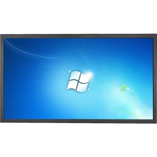 GC215 21.5 Inch 16:9 Resistive Touch Monitor 1920*1080 High Resolution Industrial Lcd Monitor with AV/BNC/VGA/HDMI/USB Interface