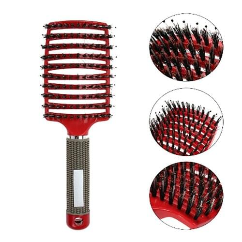 JYTOP 1Pc Professional Massage Comb Scalp Massage Comb Anti-static Bending Comb Massage Hair Care Tool