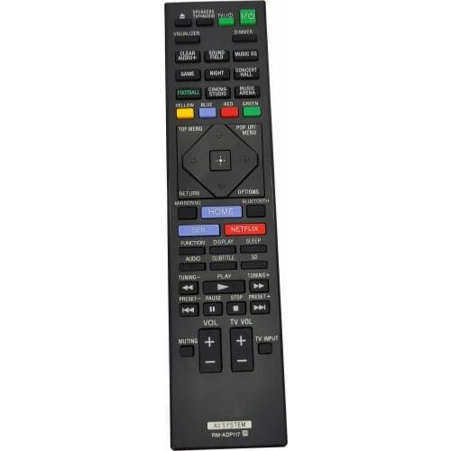 NEW Replcement RM-ADP117 for Sony Home Theater System Remote control BDV-N9200W BDV-N9200WL BDV-N7200W