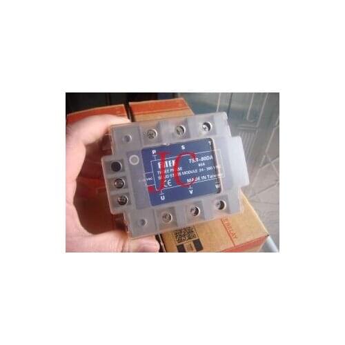 NEW! Three phase Solid state relay TSR-80DA 80A SSR relay