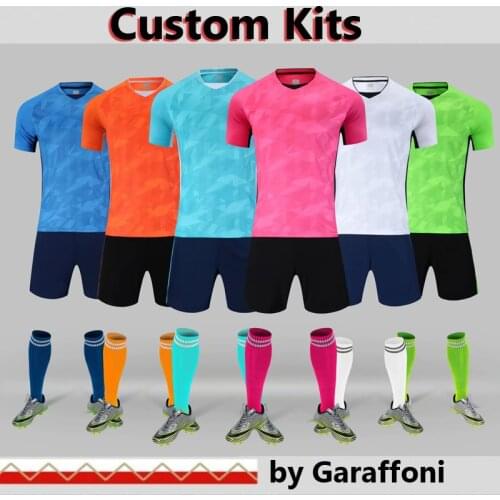 OEM Custom Youth Soccer Jerseys set uniforms Football shirt