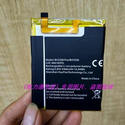 Original Blackview BV5500 Battery Full 4400mAh For Blackview BV5500 Pro/BV5500 Smart Mobile Phone with Repair Tools