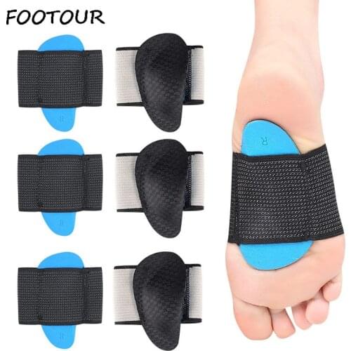FOOTOUR Arch Support Orthopedic Insoles for Shoes Inserts EVA Corrector Flat Feet Foot Pad Men Women Plantillas Para Los Pies