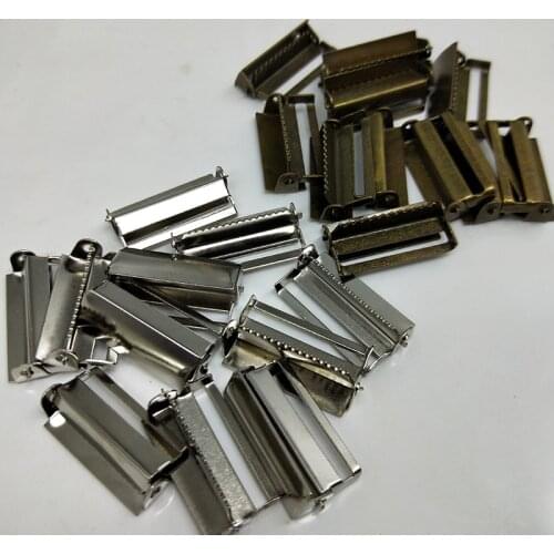 50 pcs /lot Silver metal buckle Suspenders adjustment buckles Craft Sewing materials,Clips Garment Accessories