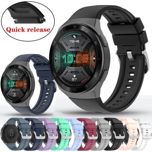 For Huawei gt2e Strap Silicone Wriststrap Bracelet 22mm Watch Band Watchbands For Huawei Watch GT 2e Original SmartWatch Band