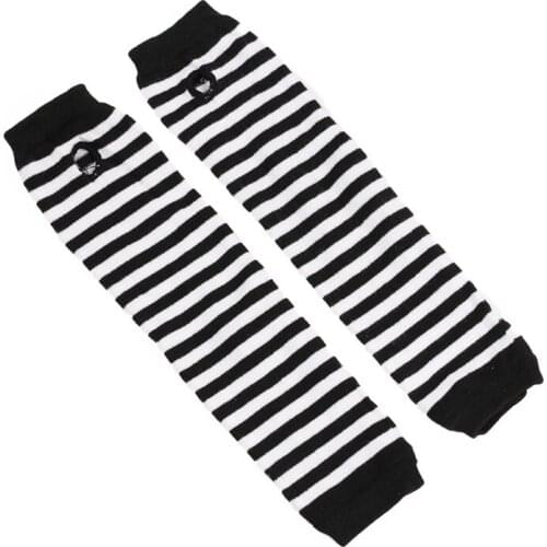 Men Women Cosplay Darkly Ninja Knit Long Driving Sun Glove Sleeve Winter Warm Arm Elbow Warmer Fingerless Dance Mitten Cuff L32