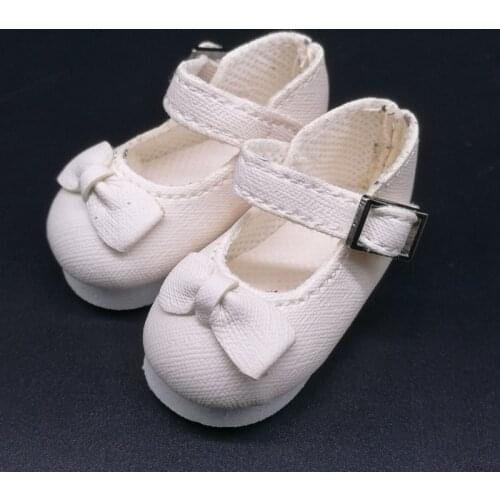 Tilda 5.6cm Butterfly Design Bow Tie Doll Shoes For Paola Reina Corolle Dolls Toys,1/6 Mini Cute Shoes for Dolls Accessories