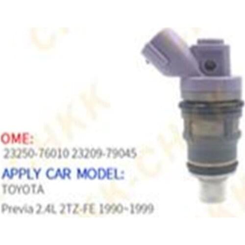 Fuel Injector 23209-79045, 23250-76010 Fits For Toyota Previa 2.4L L4 1991-1995