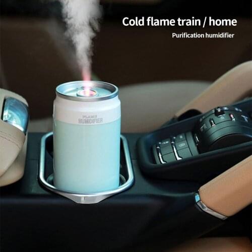 Air Humidifier LED Night Light Air Mist Diffuser Home Office Low Noise USB Humidifier