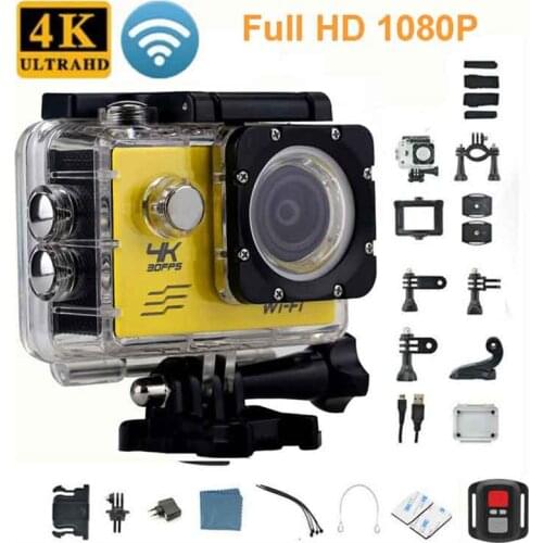 Waterproof Wifi Full HD1080P Camera Ultra 4K HD Action Camera Sport DV Cam Camcorder Support Remote Control