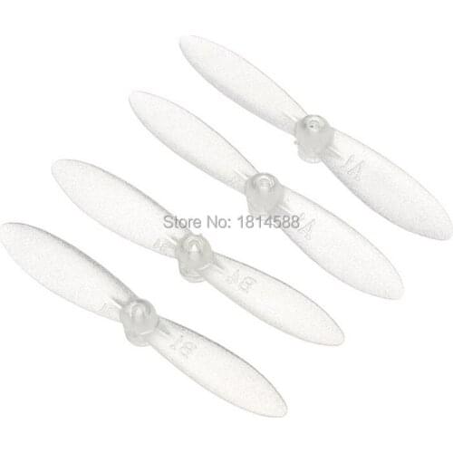 1set=4pcsCheerson CX-10 CX10 CX 10 CX-10A CX-11 CX-12 Transparent Blade Propeller Spare Part