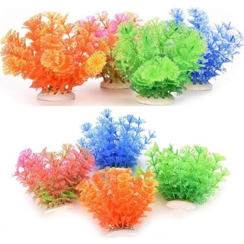 1pcs Simulated Aquarium Plants Ornaments Aquarium Fish Tank Plant Underwater Grass Decor Aquarium Decoration