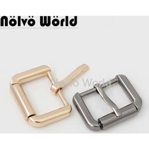 10-50 pieces 20mm 25mm 4 colors customized turn buckle metal,1" buckle shoes man bags 2.5cm belt buckle wholesale
