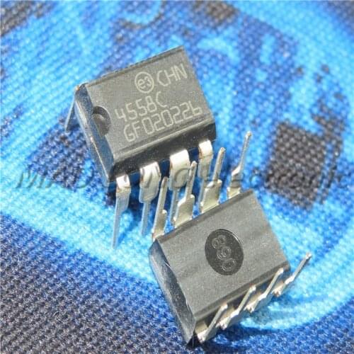 10PCS/LOT 100% Quality TJM4558CN 4558C DIP-8 Dual Operational Amplifier In Stock New Original