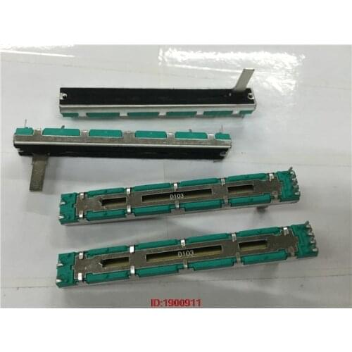 5pcs/lot BEHRINGER 1204FX SLIDE Fader potentiometer D10K handle length 15MMC 6 feet green end