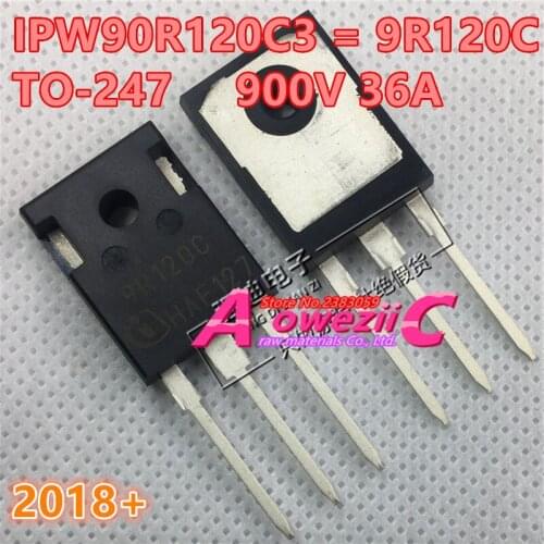 Aoweziic 2018+ 100% new imported original IPW90R120C3 9R120C 36A 900V APT60D120BG 60A 1200V TO-247 MOS field effect transistor