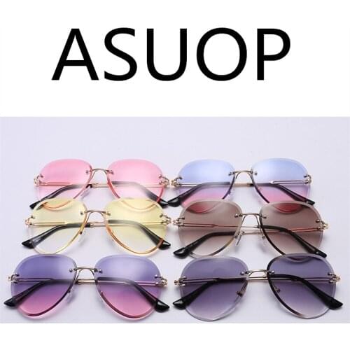Женские солнцезащитные брендовые очки ASUOP China At AliExpress
