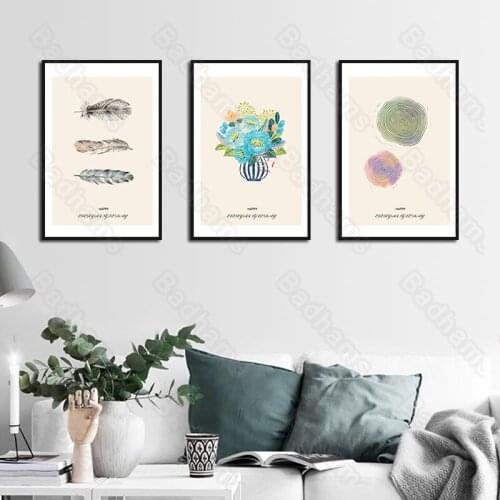 Frameless Style Flowers Do The Old Age Painting Sofa Background Wall Bedroom Corridor Dining Room Porch Canvas Hanging Paintings