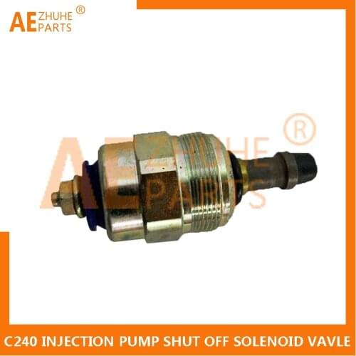 Injection Pump Fuel Shut Off Solenoid Valve For Isuzu C240 Engine Forklift Repair Parts 8-94242275-0 8942422750