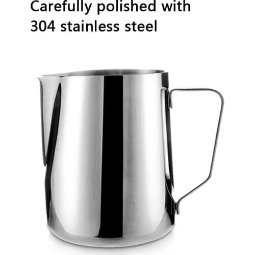 600ml Stainless Steel Cup Coffee Cup Coffee Milk Mug Frothing Milk Latte Jug Coffees Pitcher Mug Craft Latte Frothing Art Jug