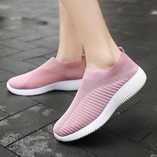 Lightweight Breathable Vulcanized Shoes Sports Shoes Flat Shoes Womens Loafers 2021 Summer New Style