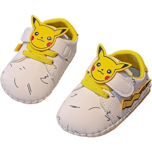 Baby Boys Girls First Walkers Shoes Spring Kids Soft-soled Toddler נעליים לילדות Cartoon Cute Girl Small Single Shoes