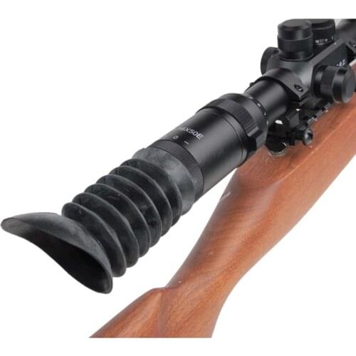 Tactical Flexible Eye Protector Cover Scope Ocular For Practical Rubber Rifle Anti-impact Eye Protector Riflescope Shooting